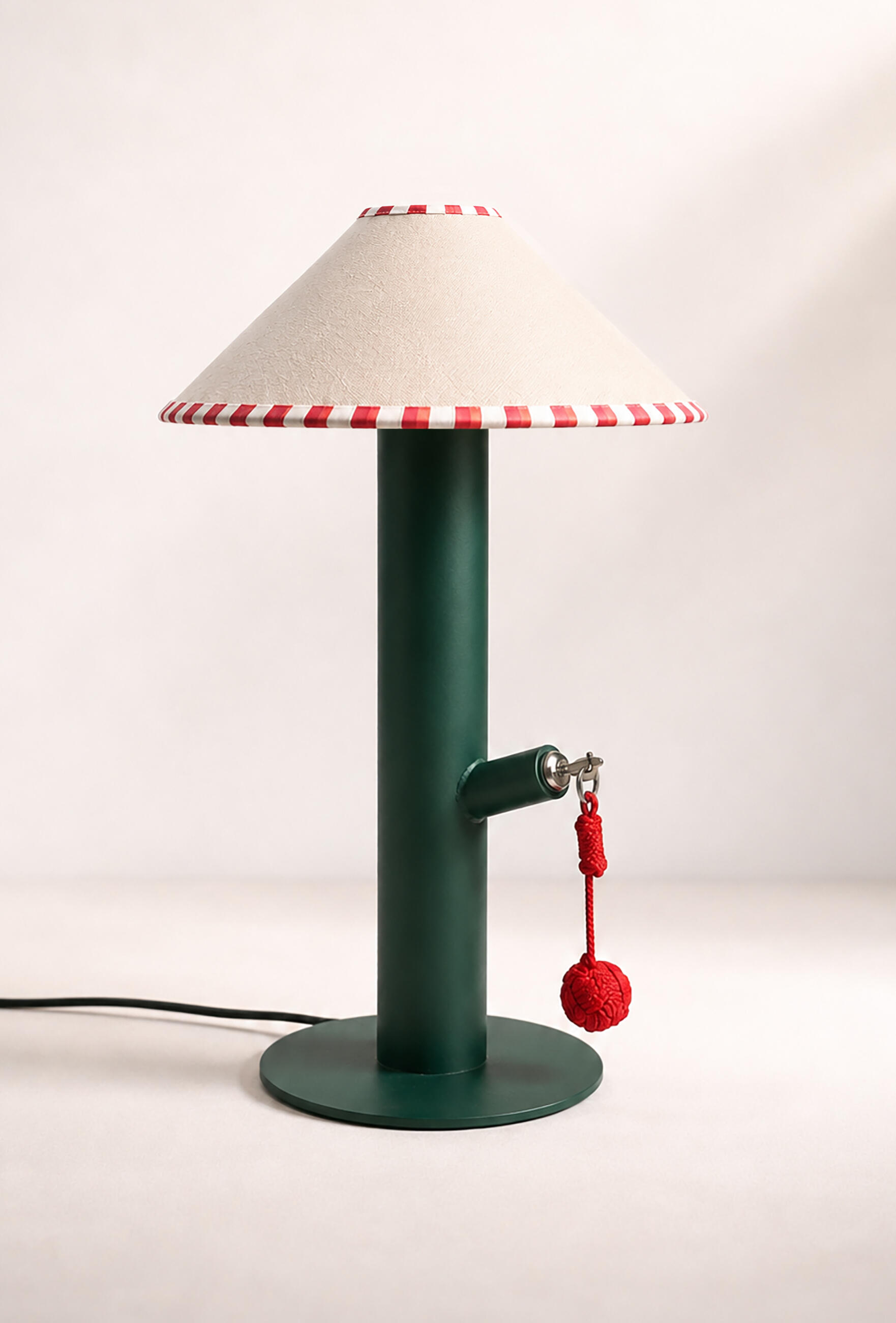 Resource Monopoly Lamp Design Standard Lamp – Experimental table lamp featuring a symbolic key that challenges the monopolization of natural resources through collectible design.